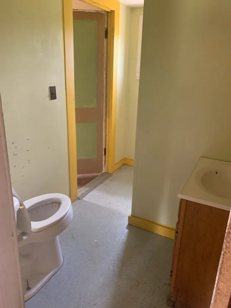 Bathroom three before