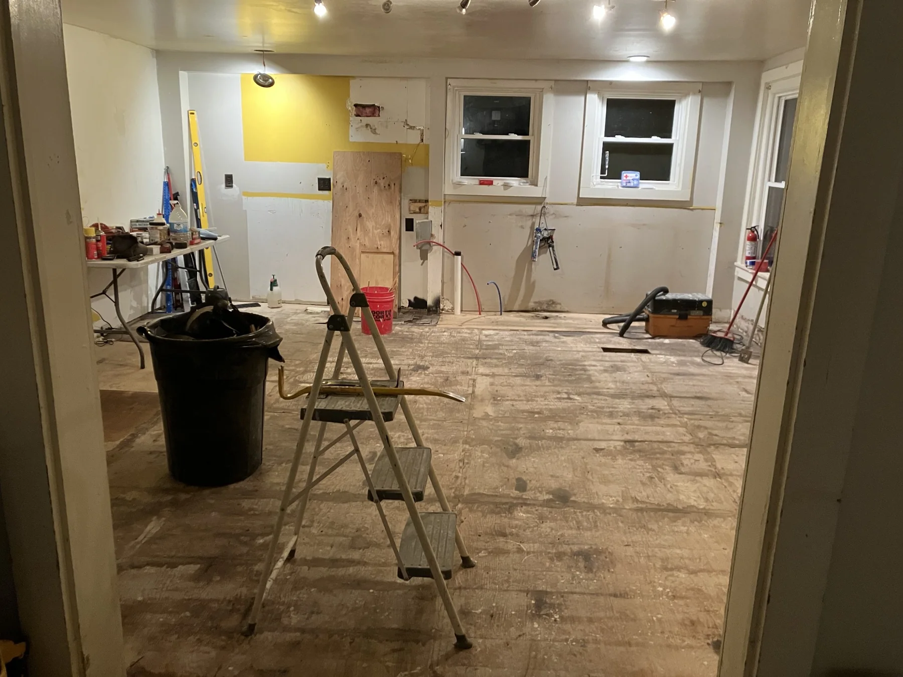 Kitchen before